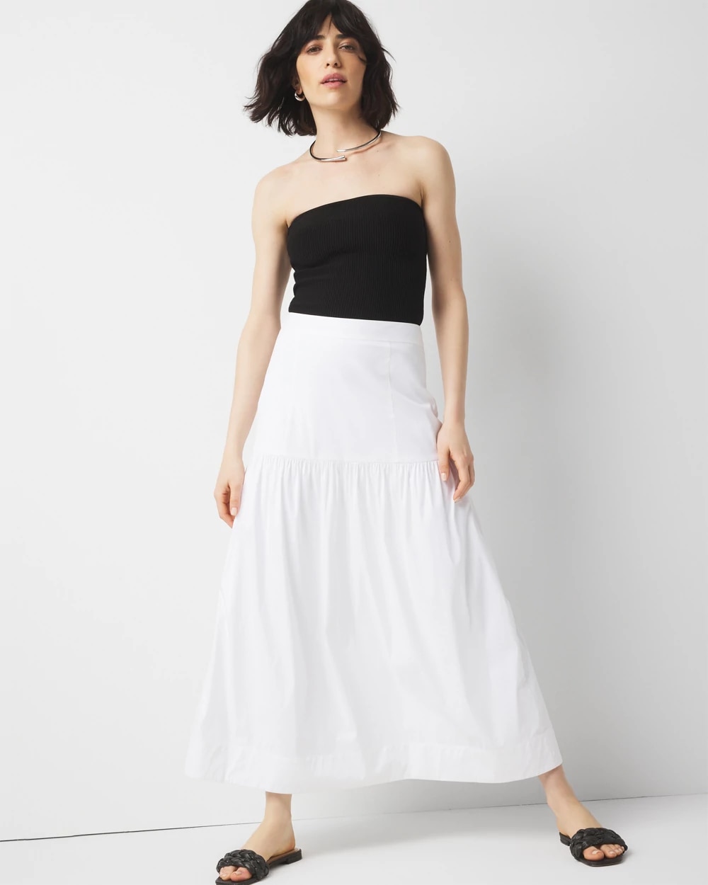 【Free People】ウィローポプリンマキシスカート Free People Willow Poplin Maxi Skirt at MarketFair Shoppes